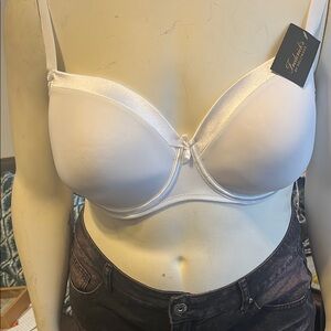 White Underwire Bra by Frederick's of Hollywood